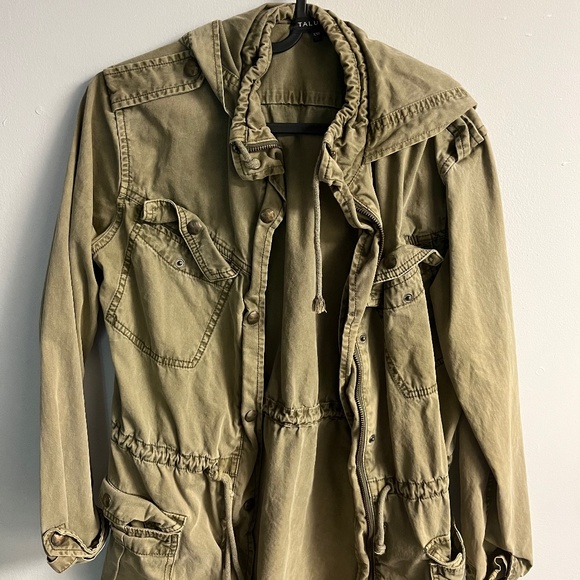 Talula Green Fall Jacket - Picture 1 of 3